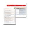 A two-page document displays a **Fatigue Hazards Identification Checklist Form 538** and a risk assessment chart with sections for identifying, assessing, and controlling hazards, including a traffic light system and action steps.