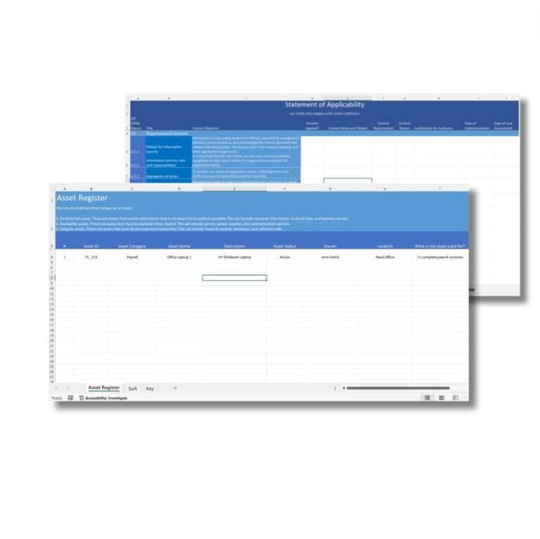 Information Security Statement of Applicability