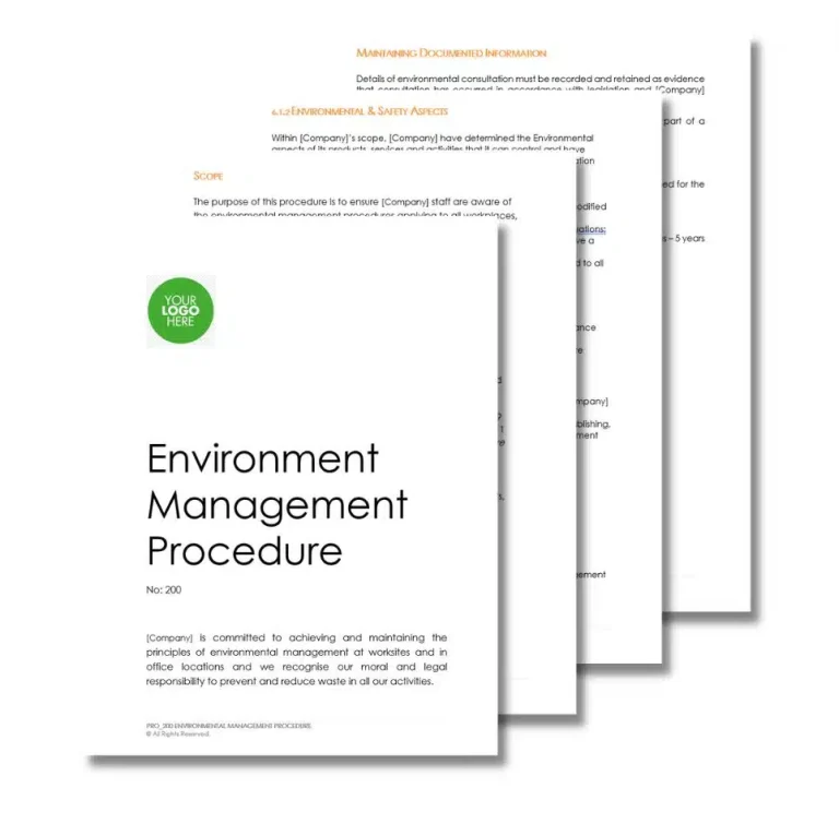 Environmental Management Procedure 200 document preview