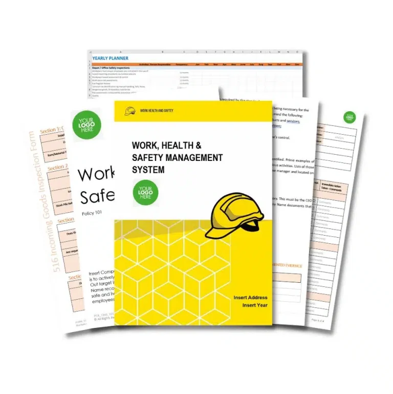 Work Health and Safety Management System 302 document preview