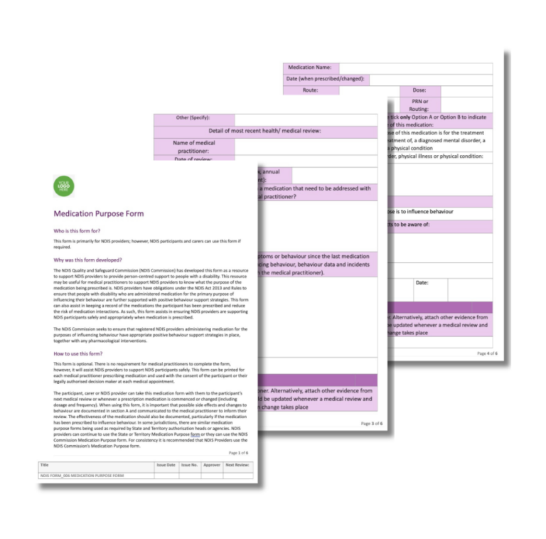 Medication Purpose Form