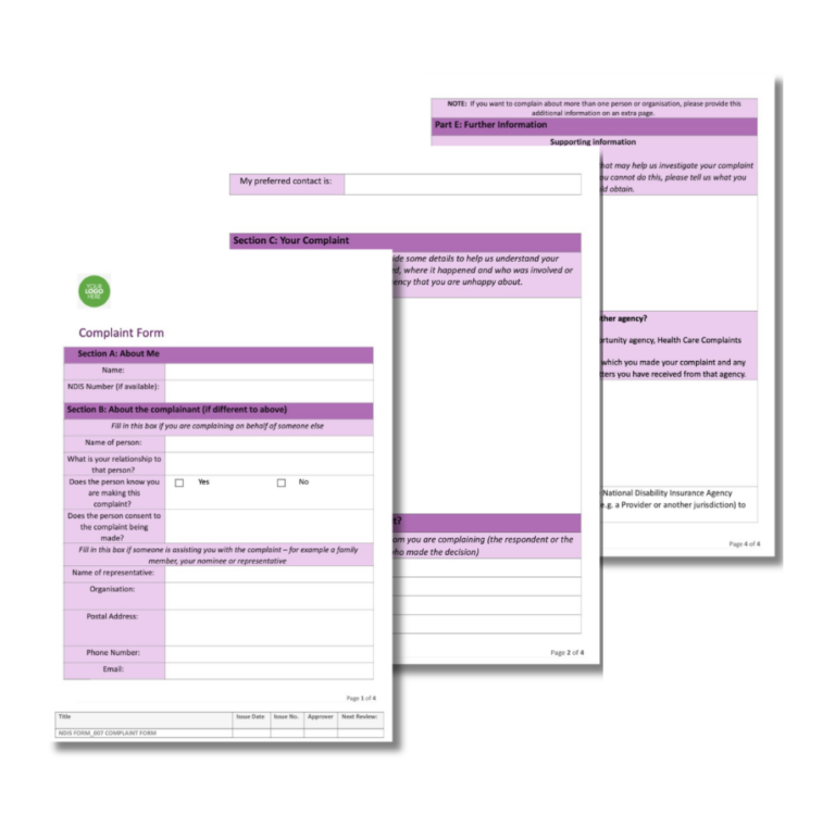 Complaint Form
