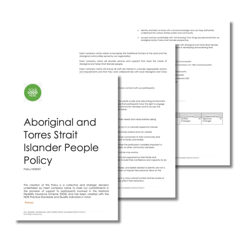 POL NDIS001 Aboriginal and Torres Straight Islander Policy POL_NDIS001 - 1 Aboriginal and Torres Straight Islander Policy
