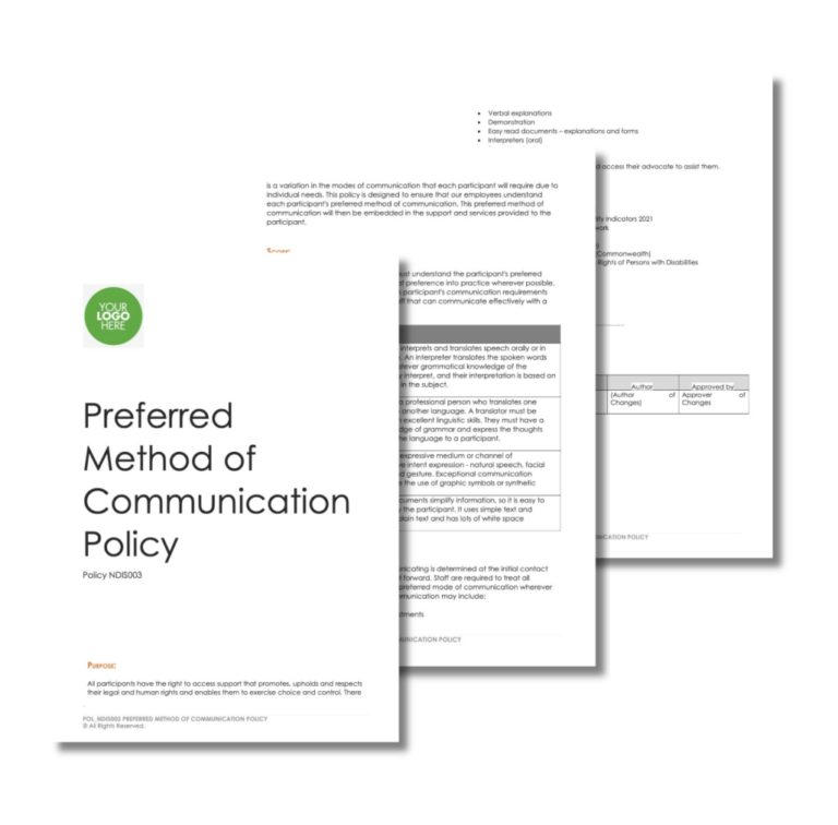 Preferred Method of Communication Policy
